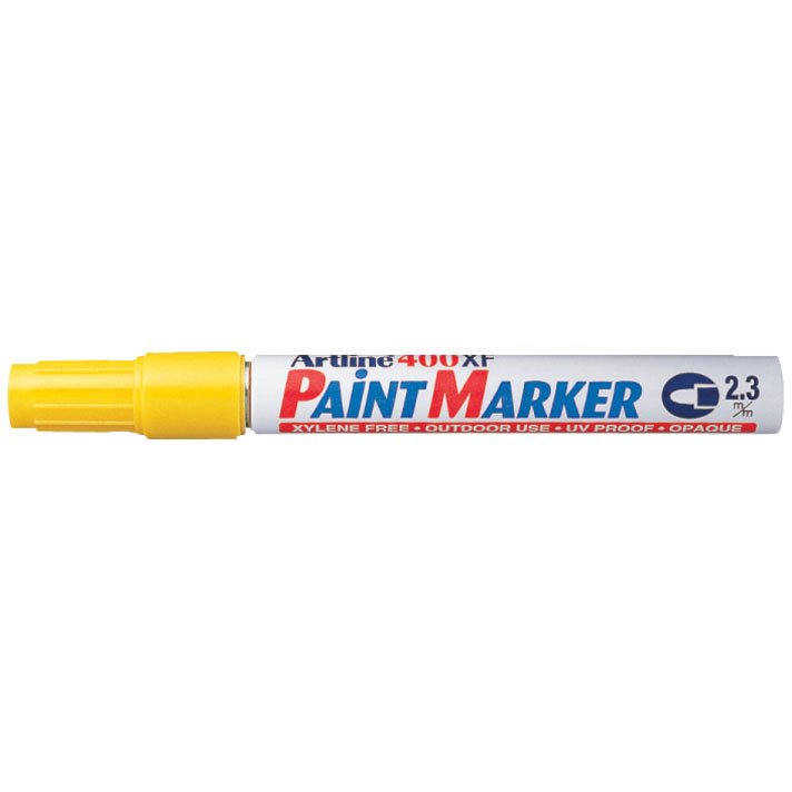Artline EK400 paintmarker , skrivebredde: 203 gul