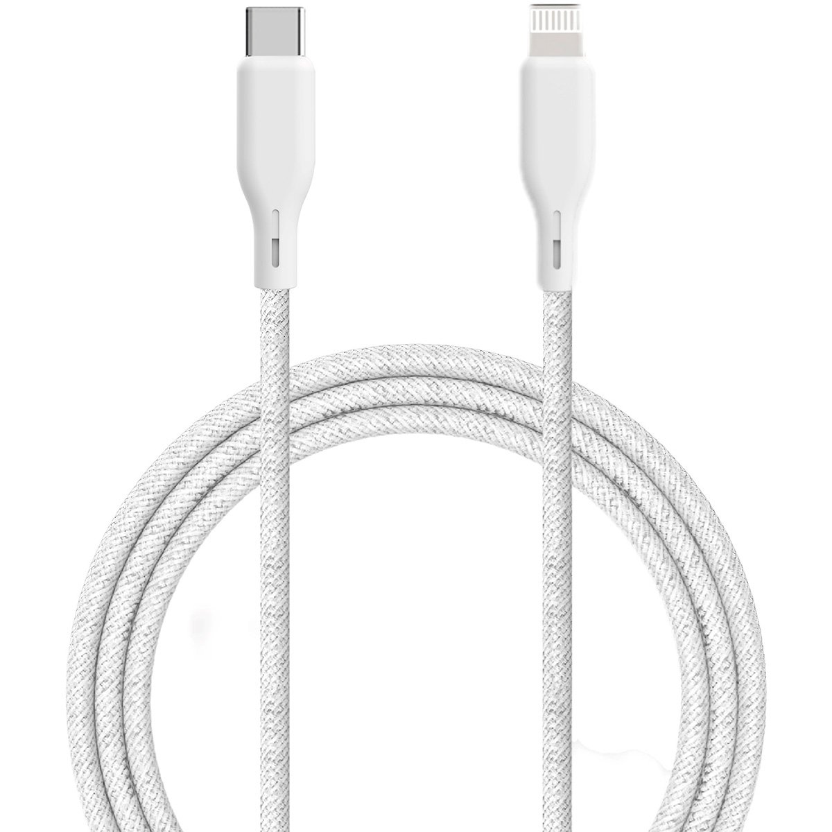 Ëssentials Lightning/USB-C kabel 2,5m hvid