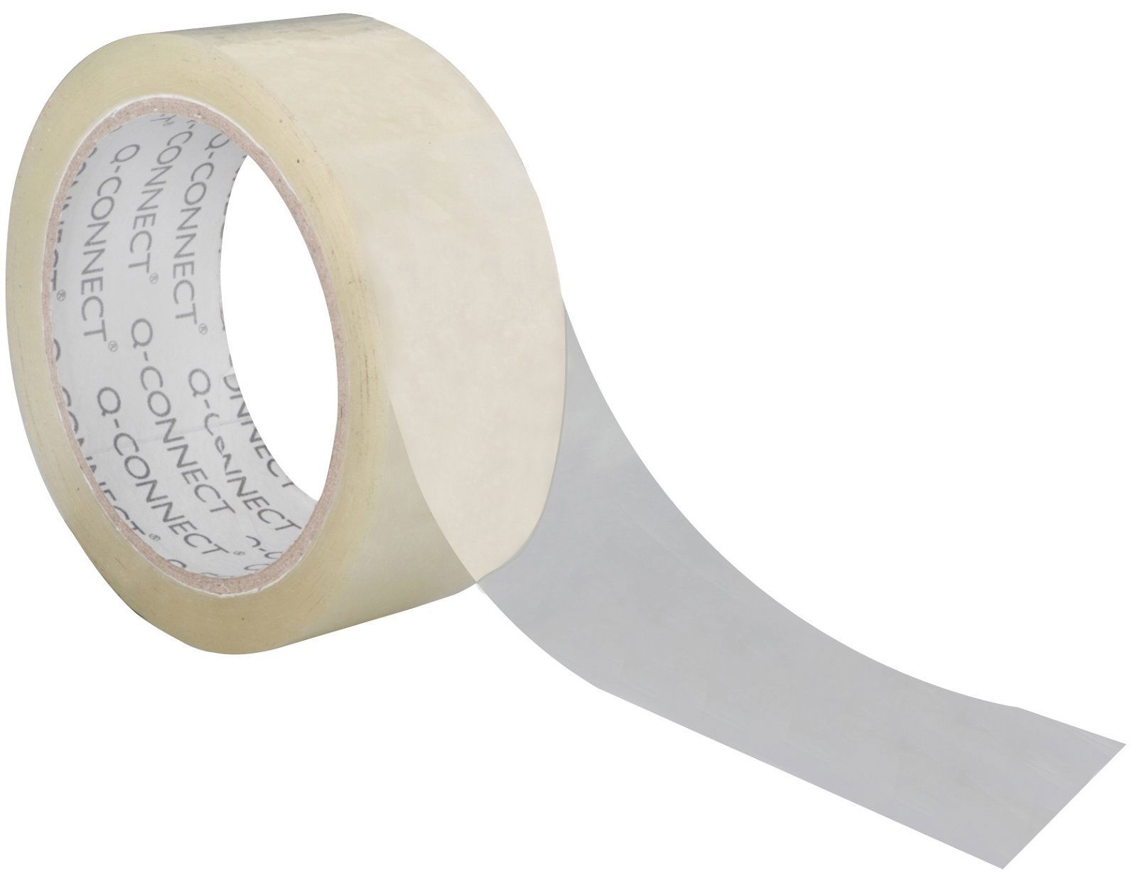 Q-connect pakketape 50mmx66m klar