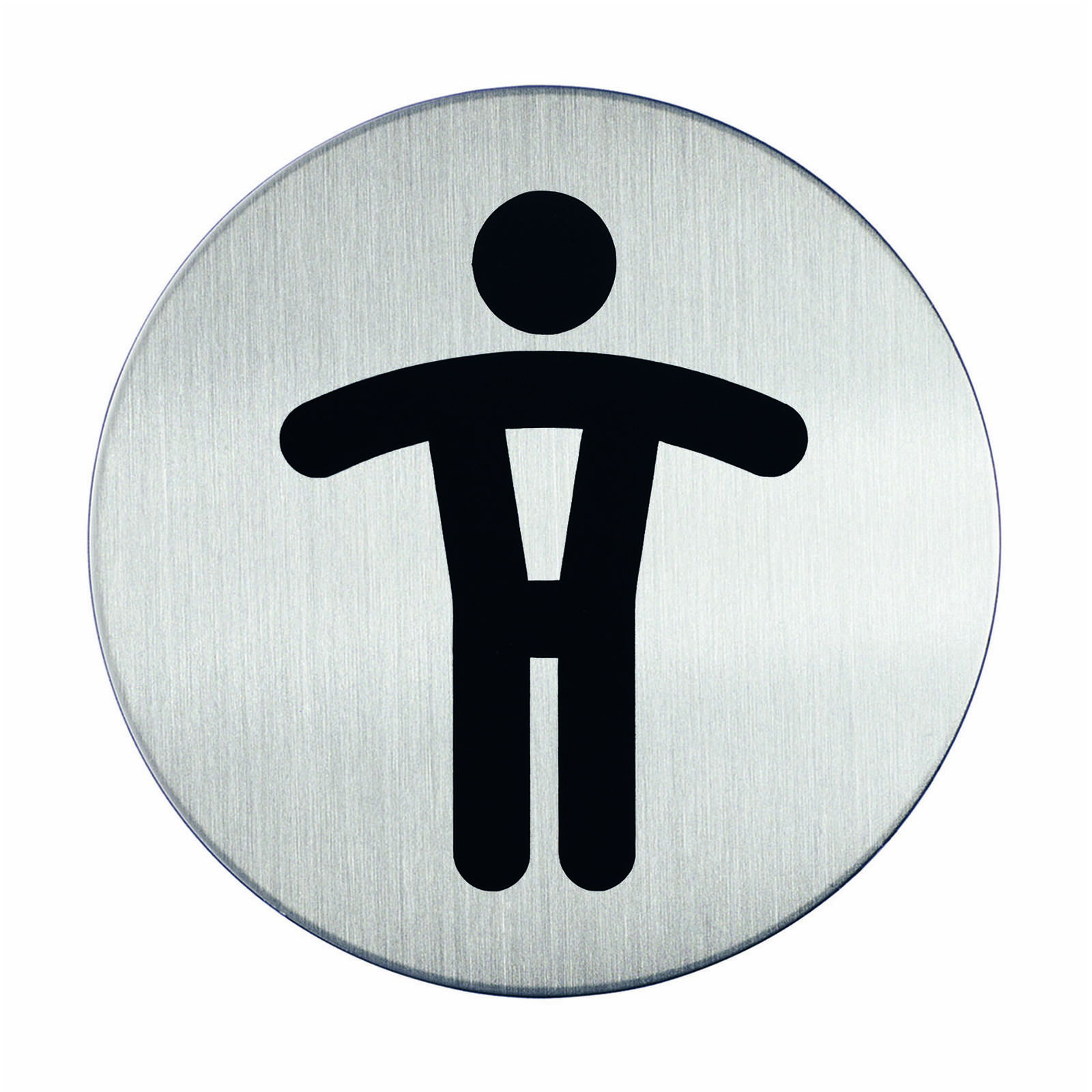 Durable herretoilet piktogram Ø83mm