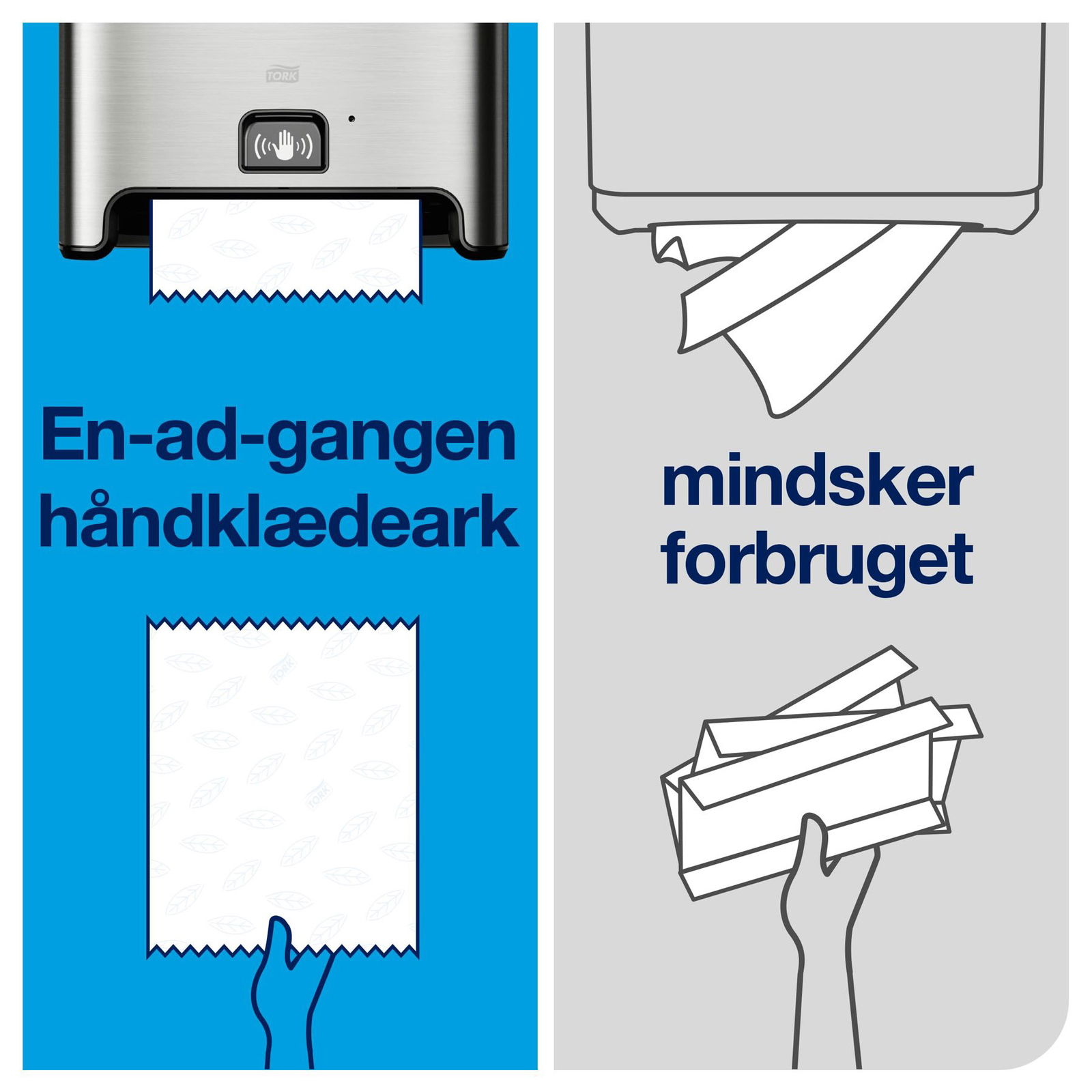 Tork 460001 Matic Touch Free dispenser H1 rustfrit stål