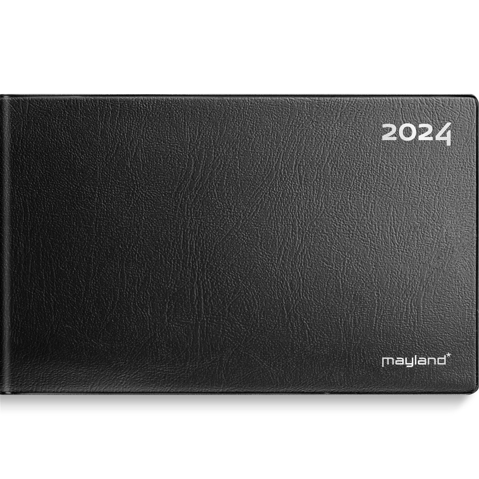 Mayland 2024 24132000 mini bordkalender 14,8x9cm sort