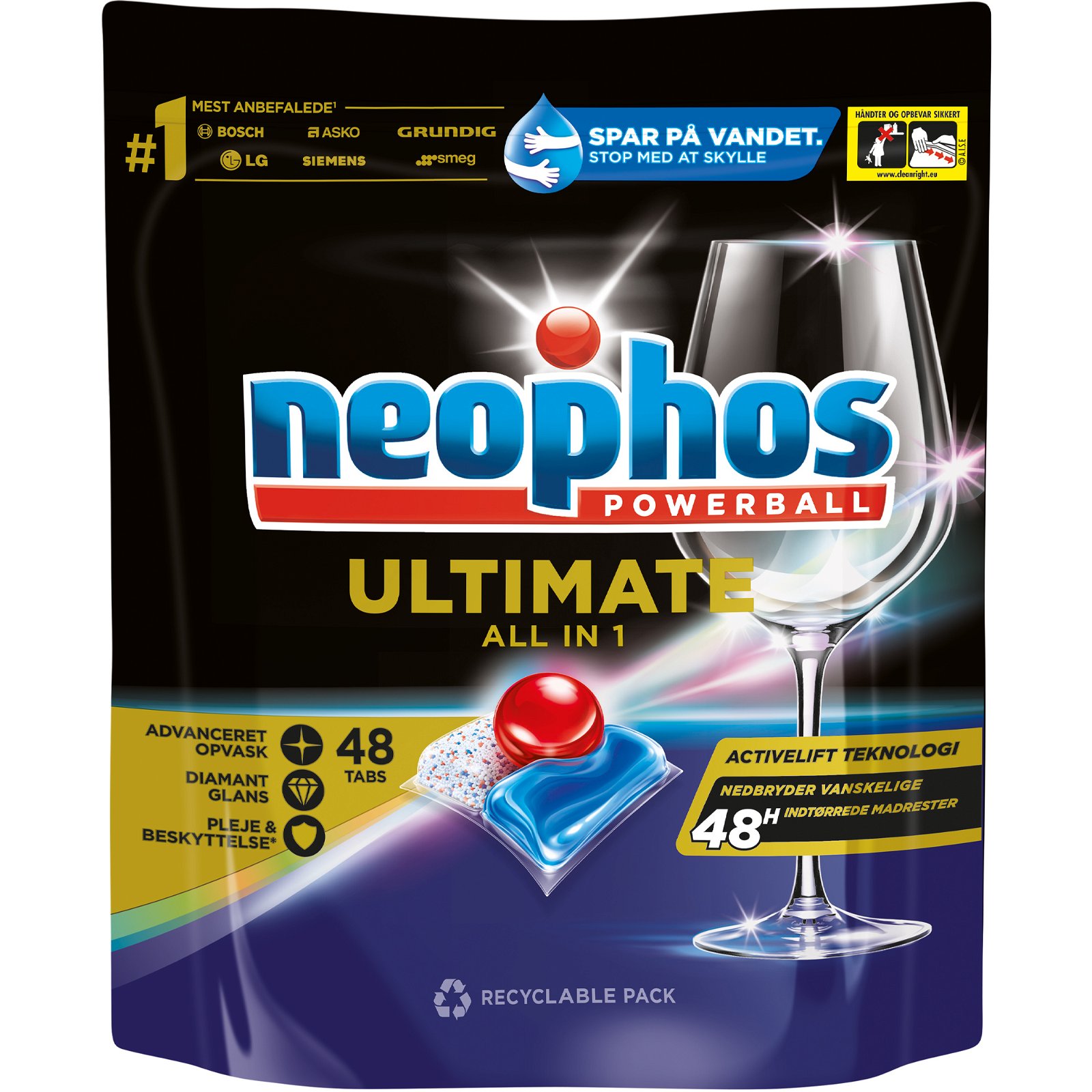 Neophos Ultimate All in One opvasketabs 48stk