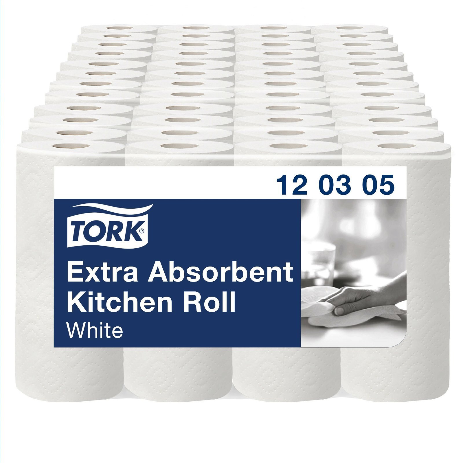 Tork Ekstra Soft køkkenrulle hvid 3Lag