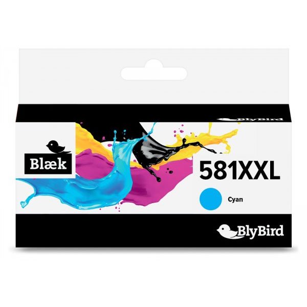 Blybird CLI-581XXL blækpatron cyan