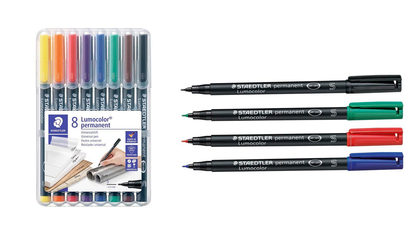 Staedtler Lumocolor 313S permanent overheadpenne 0,4mm blå