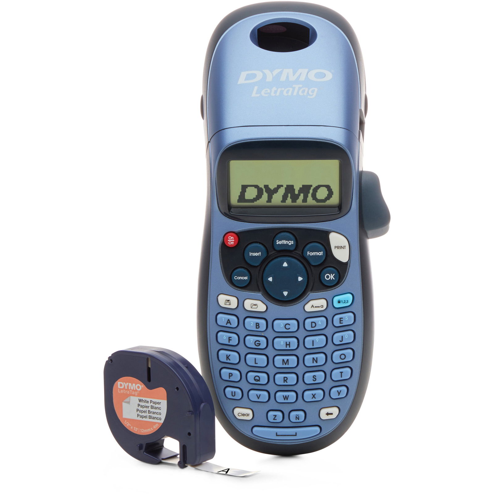 Dymo LetraTag 100H labelprinter inkl. 1 rl. tape