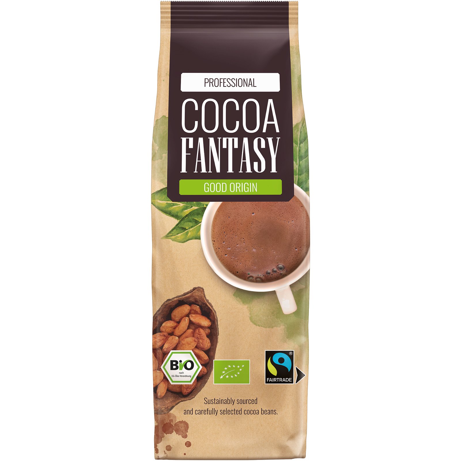 D.E Cacao Fantasy Økologisk kakaopulver 1 kg