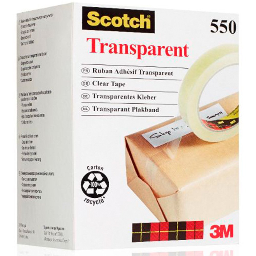 Scotch tape 7100194347 transparent 19 mm x 66 m