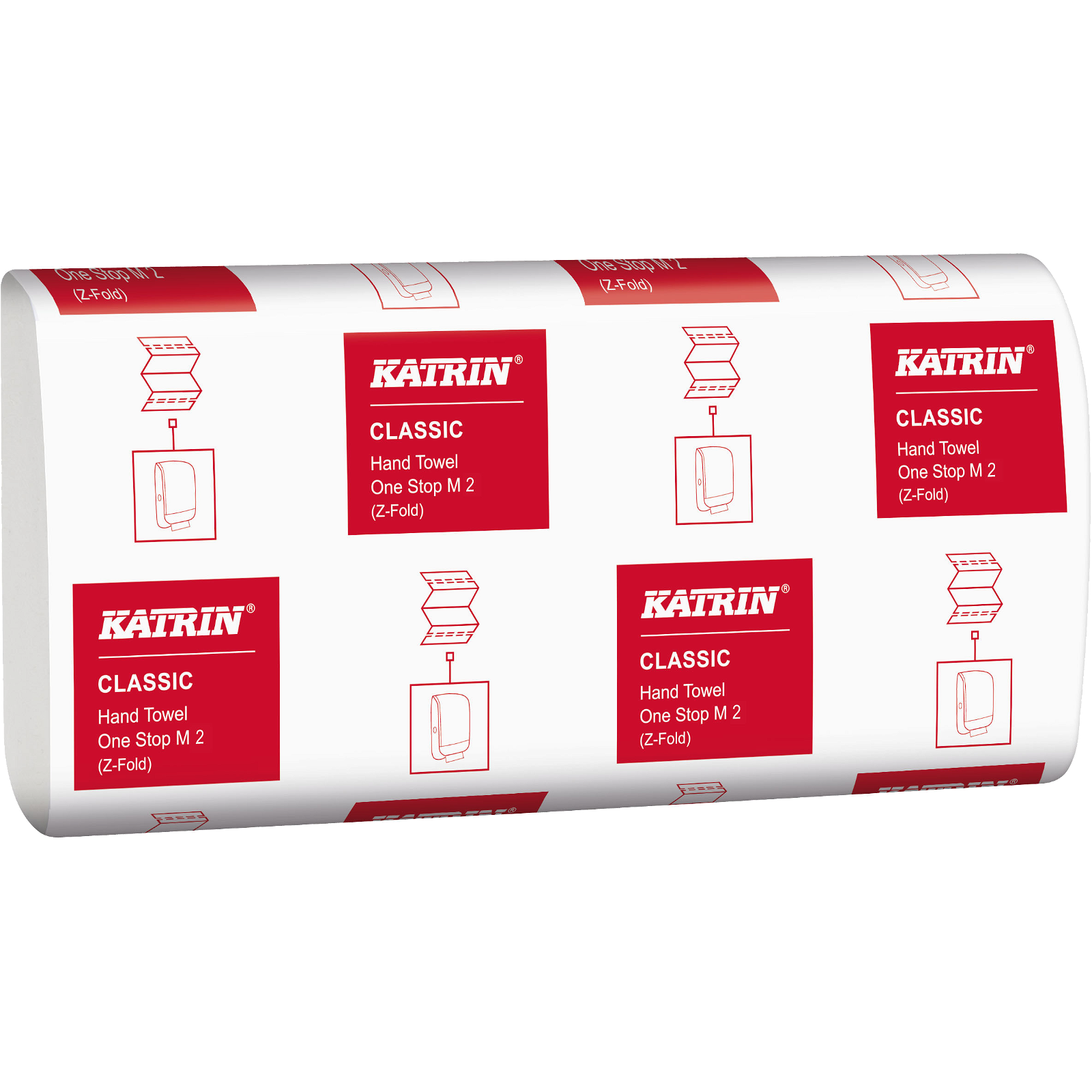 Katrin Classic håndklædeark   Z-fold 2Lag