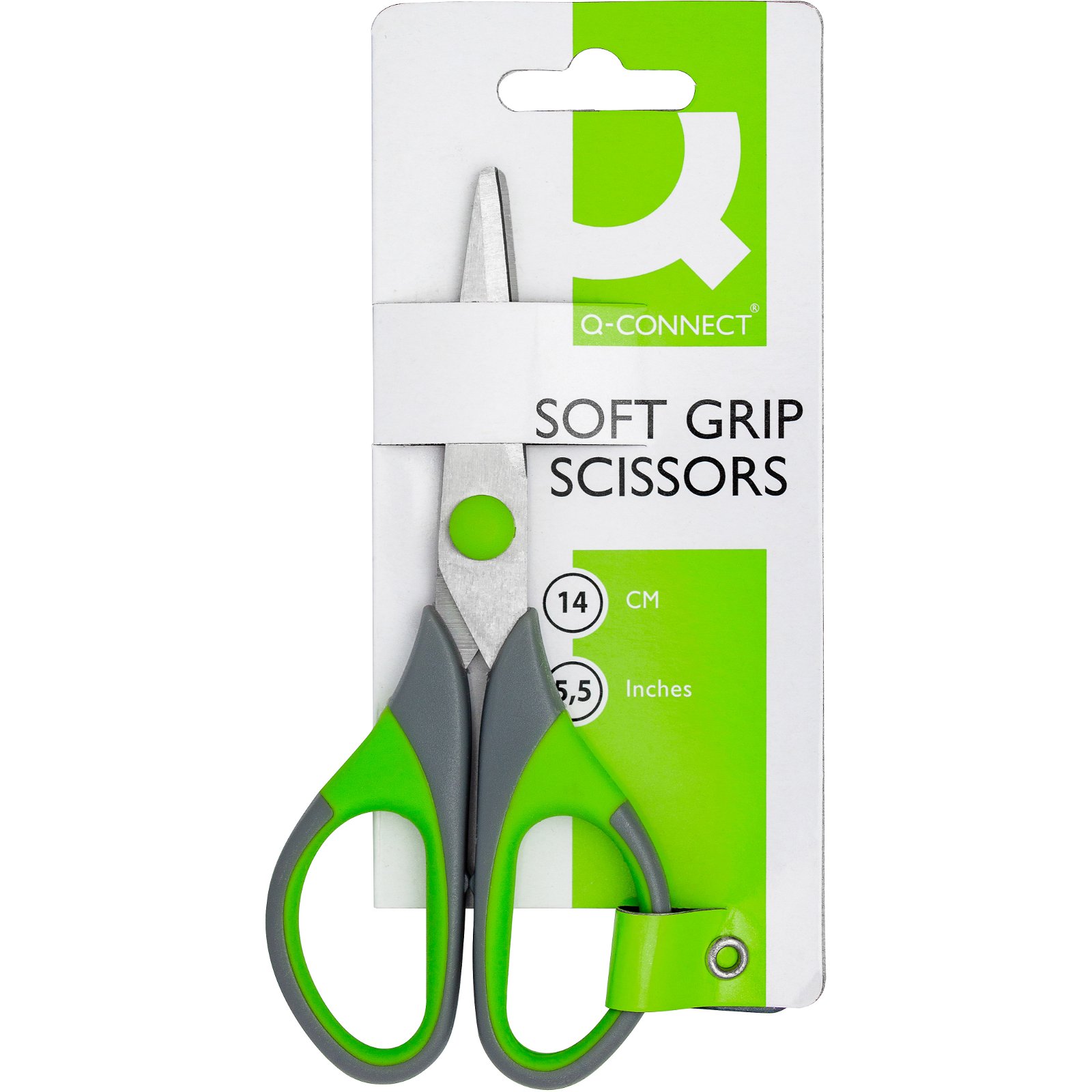 Q-connect Soft Grip saks