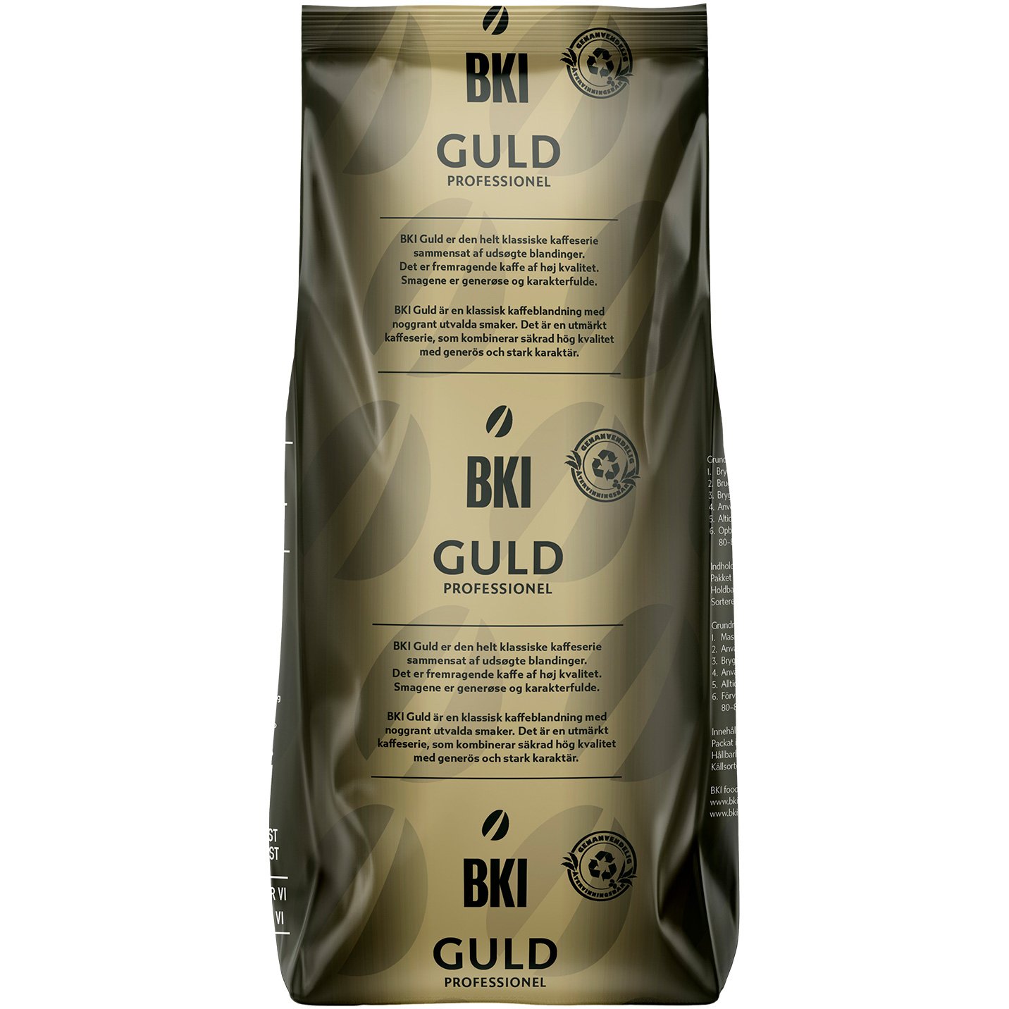 BKI Guld Java kaffe 500 g Formalet
