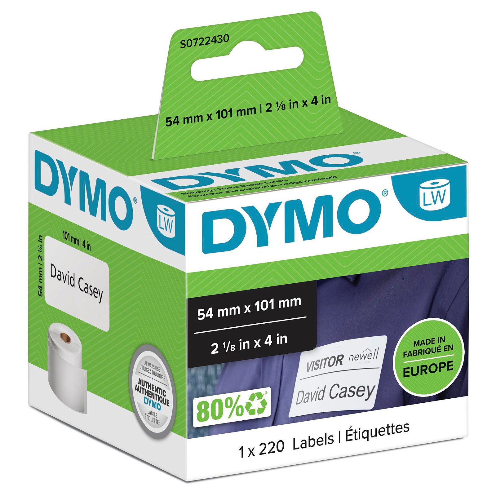 Dymo LabelWriter shipping etiketter