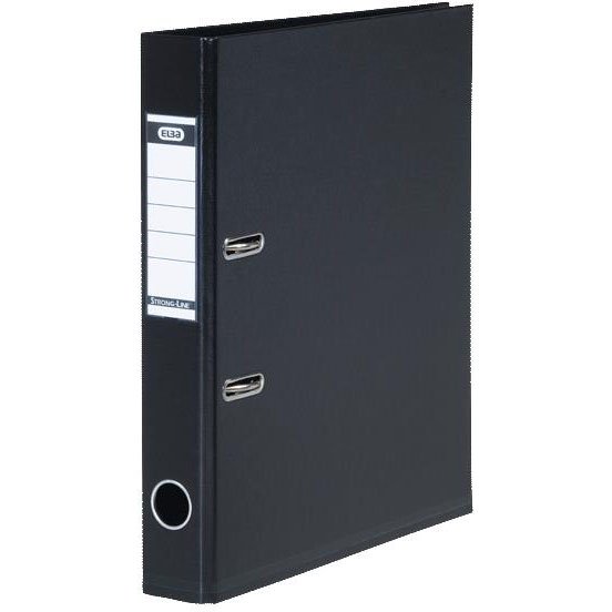 Elba Strong-Line brevordner A4 50 mm sort Elba Strong-Line brevordner A4 50 mm sort
