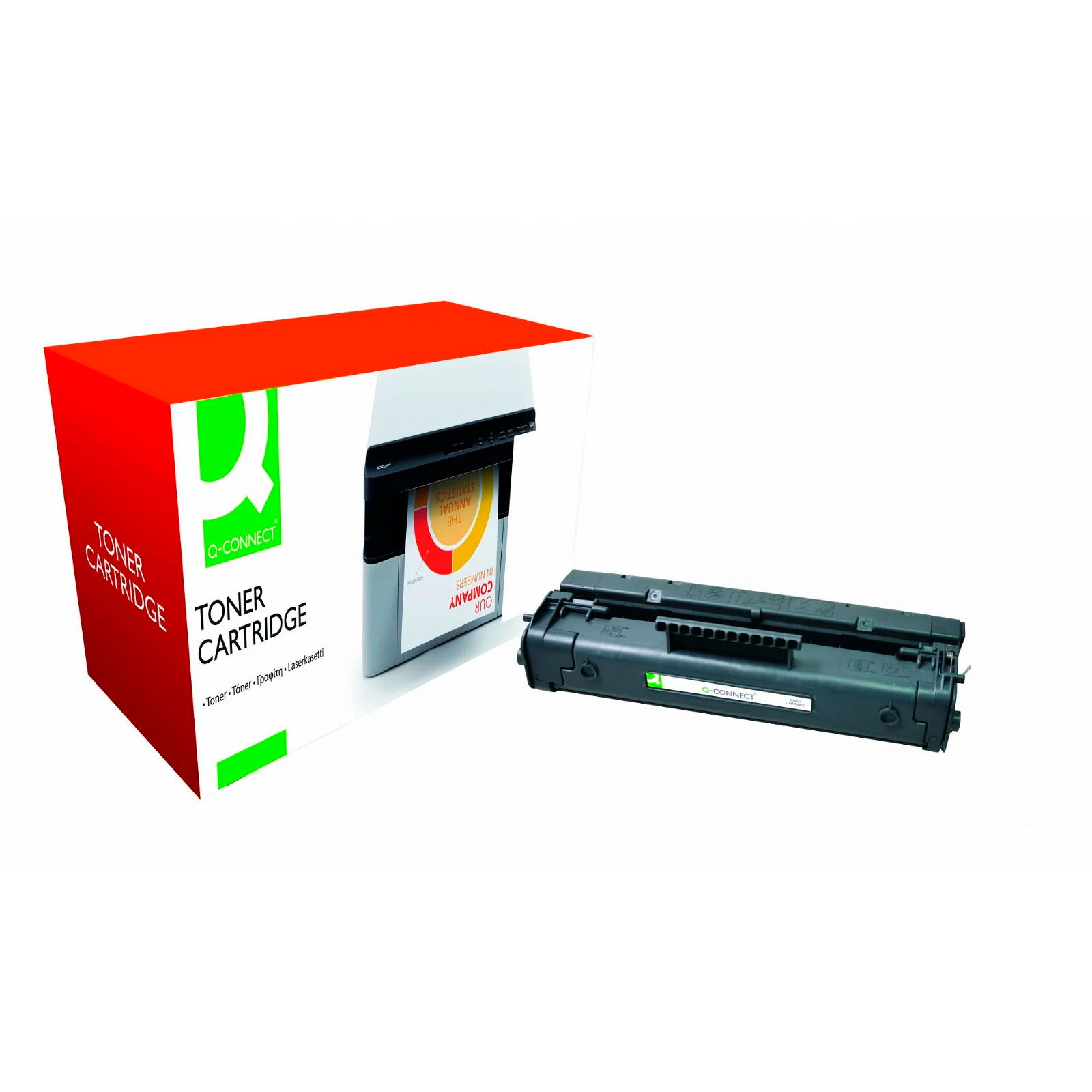 Q-connect 92A C4092A toner sort 2500 sider