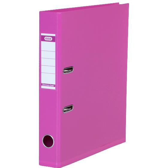 Elba Strong-Line brevordner A4 pink 5 cm 100400561