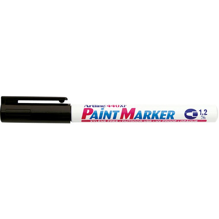 Artline EK440 paintmarker , skrivebredde: 102 sort