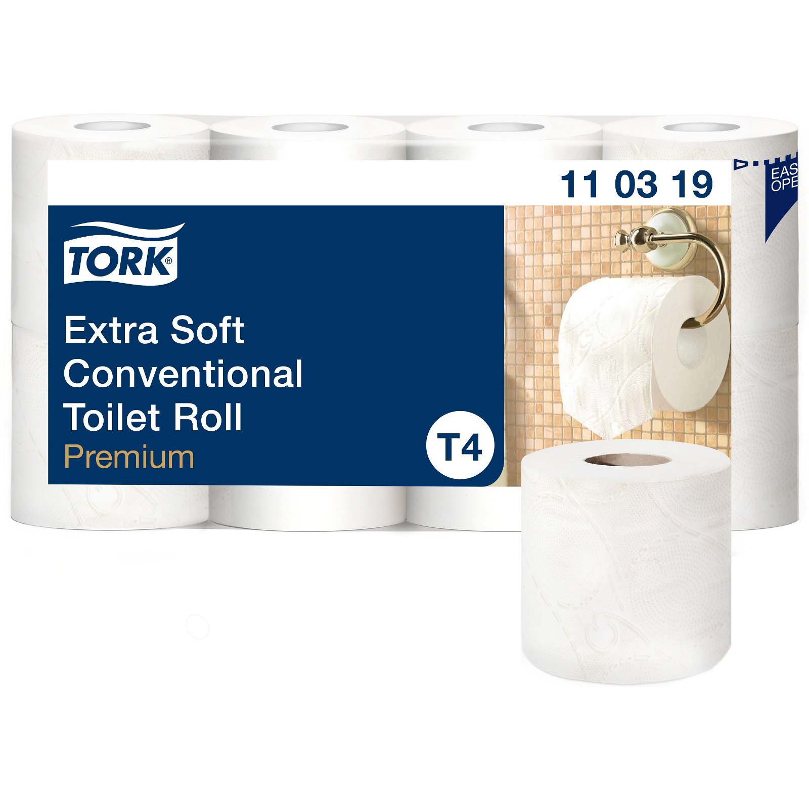 Tork Premium Extra Soft toiletpapir hvid T4
