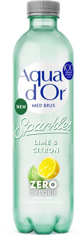 Aqua d’Or Sparkles lime + citron 0,5L inkl. B-pant