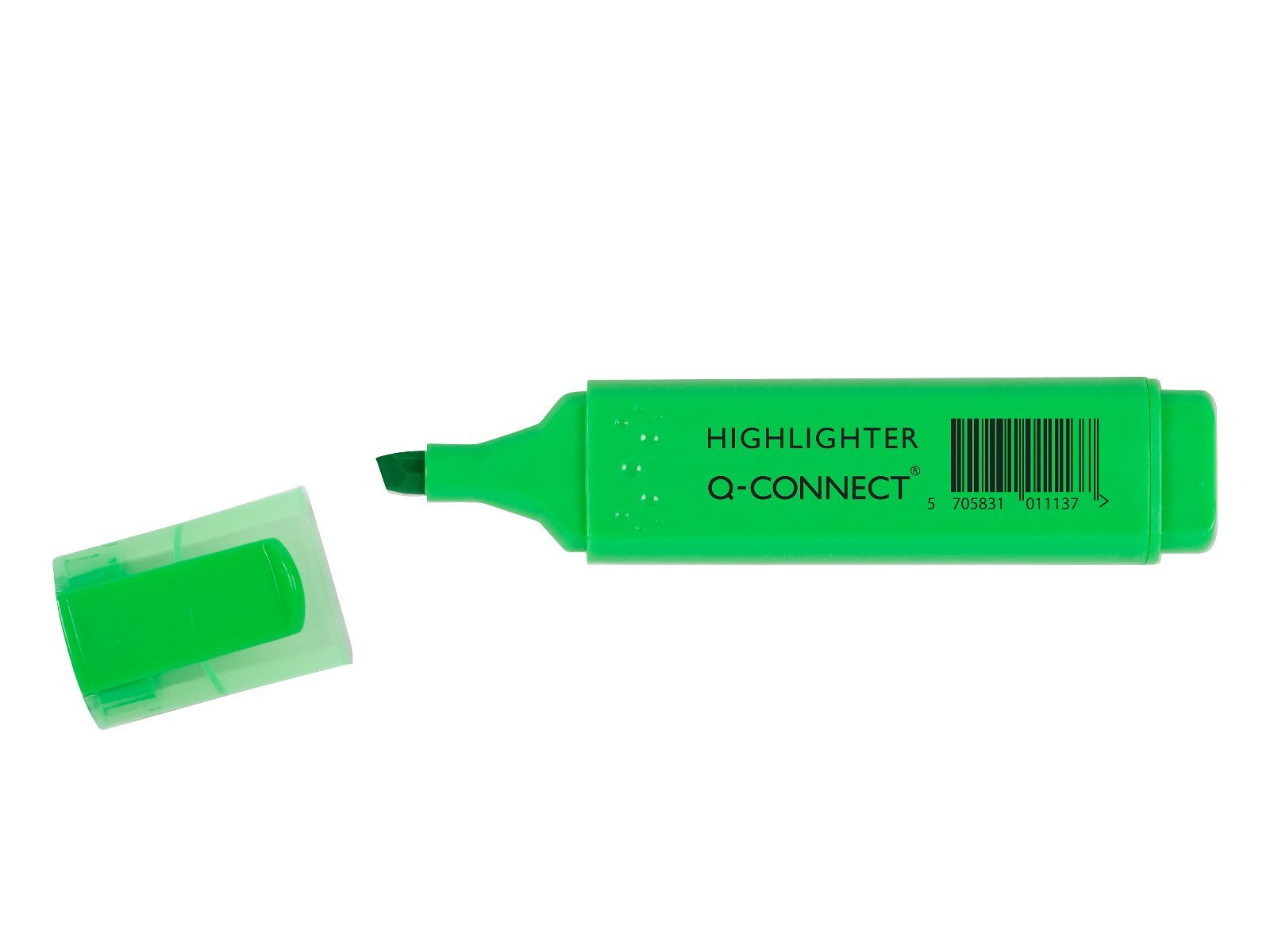 Q-connect tekstmarker 1-5,2 mm spids grøn