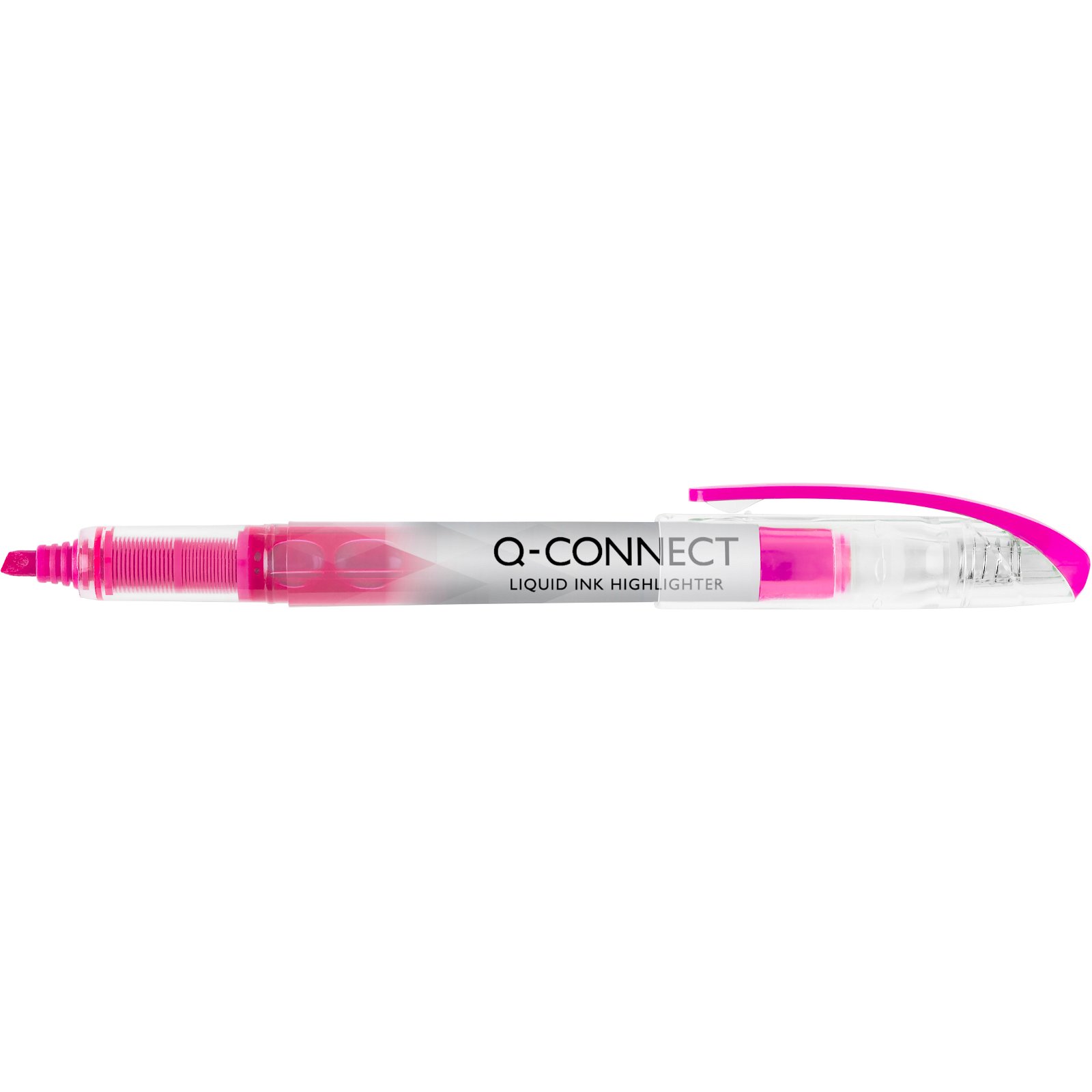 Q-connect Liquid tekstmarker pink 