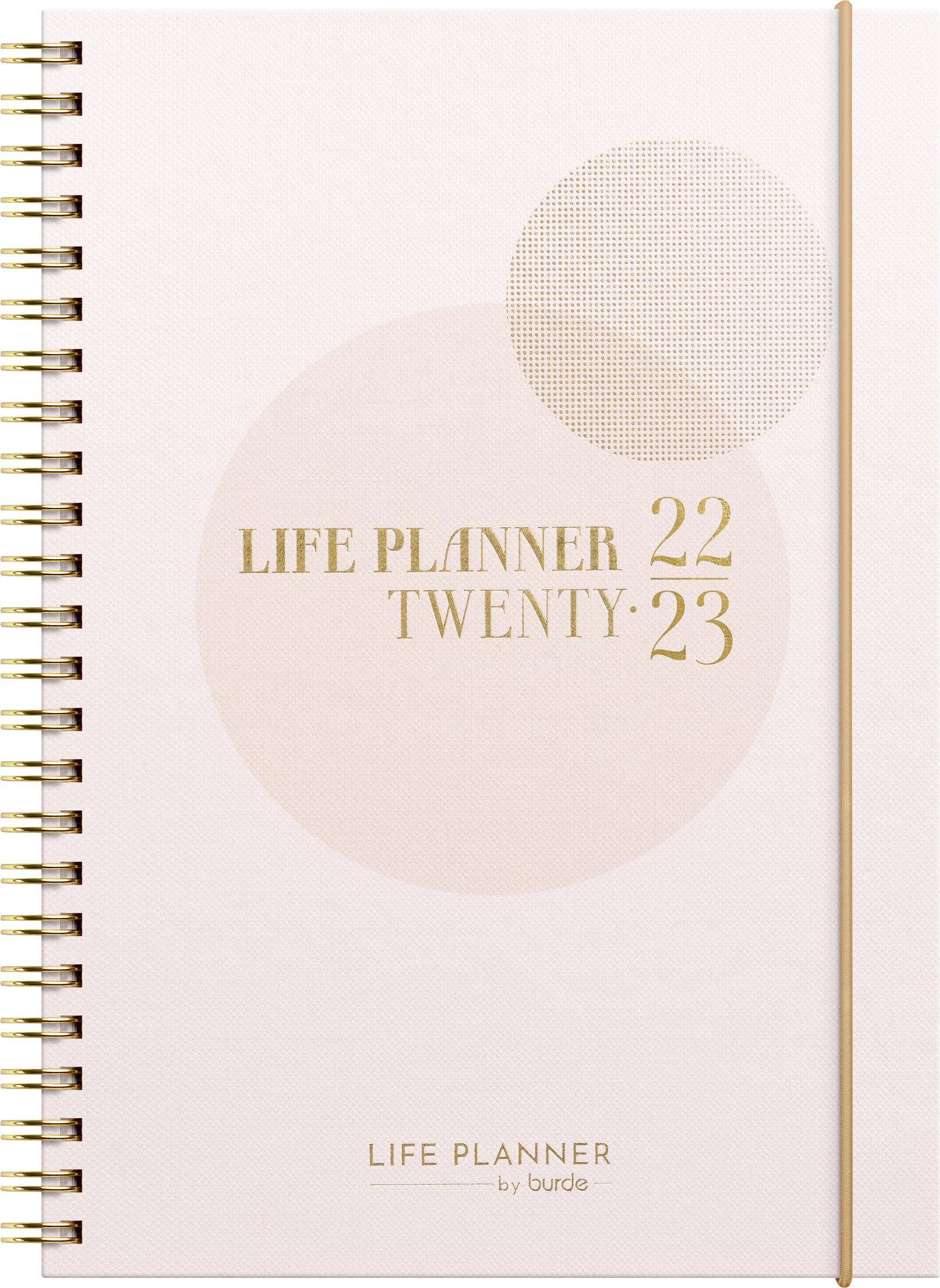 Burde Studie Life Planner Pink ugekalender 2022/2023