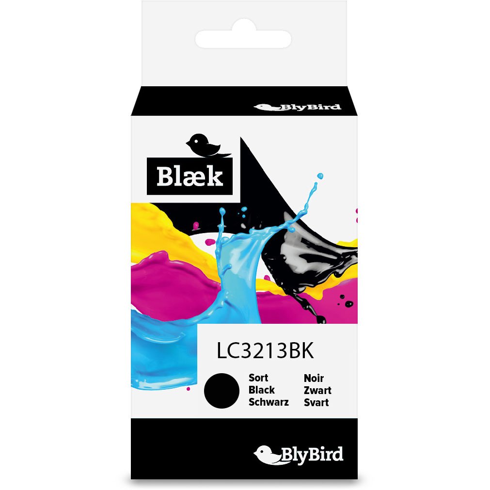 Blybird LC3213 blækpatron black