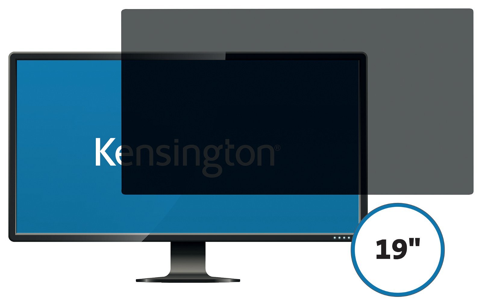 Kensington skærmfilter 19" transparent