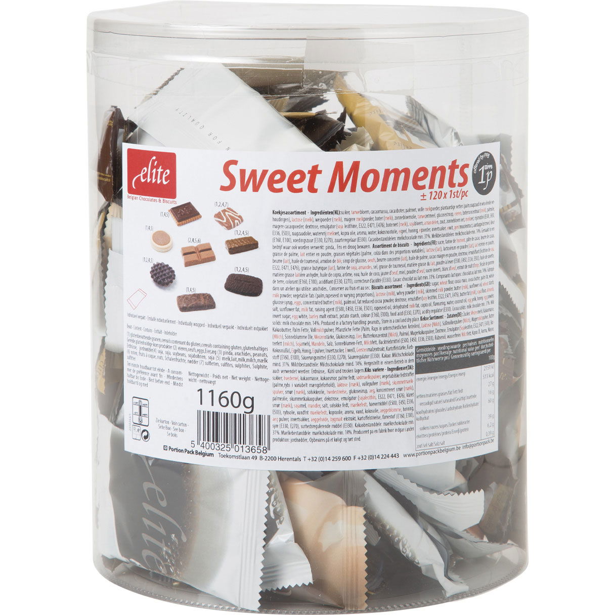 Sweet Moments chokolade 1100g