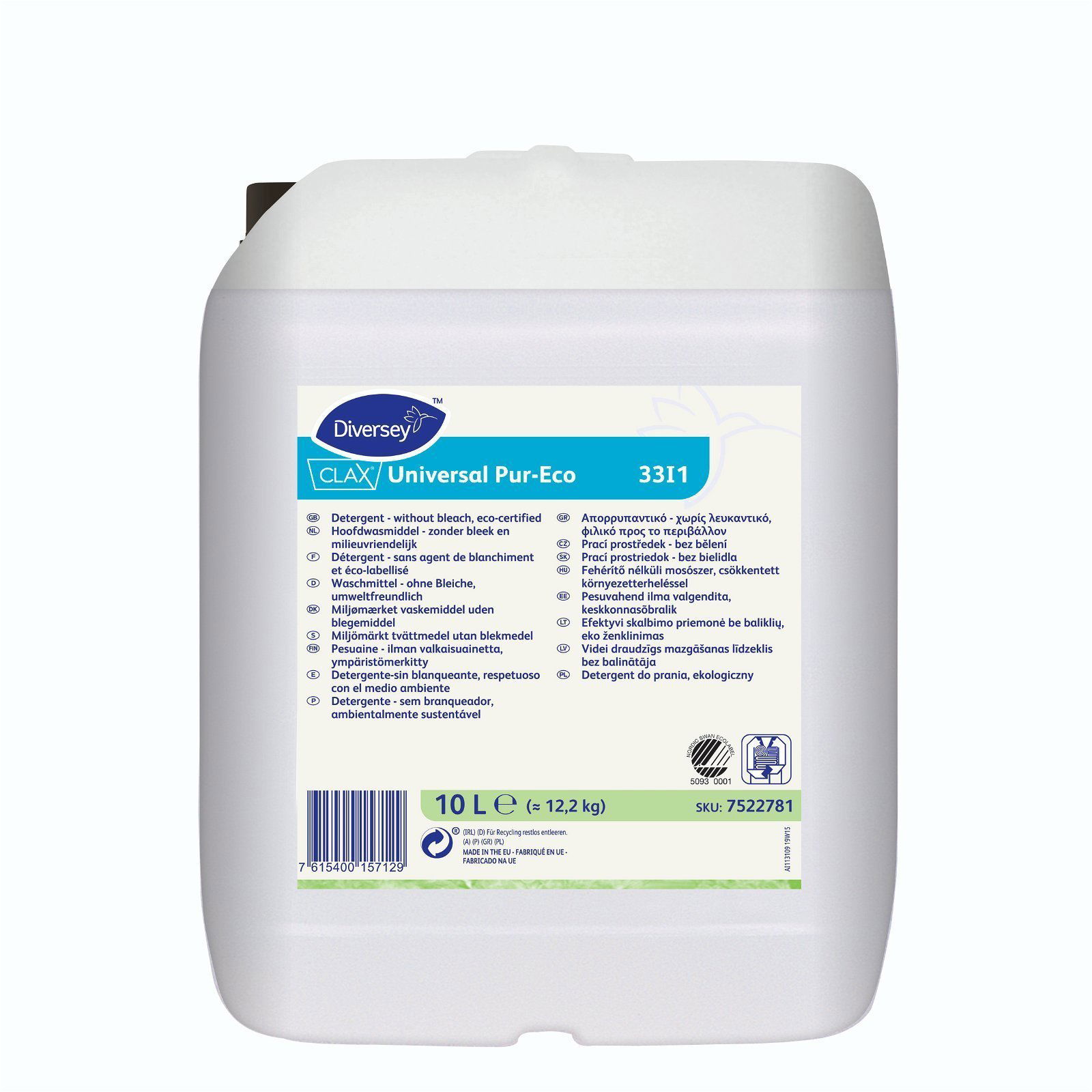 Clax Universal flydende vaskemiddel t/auto dosering 10 ltr