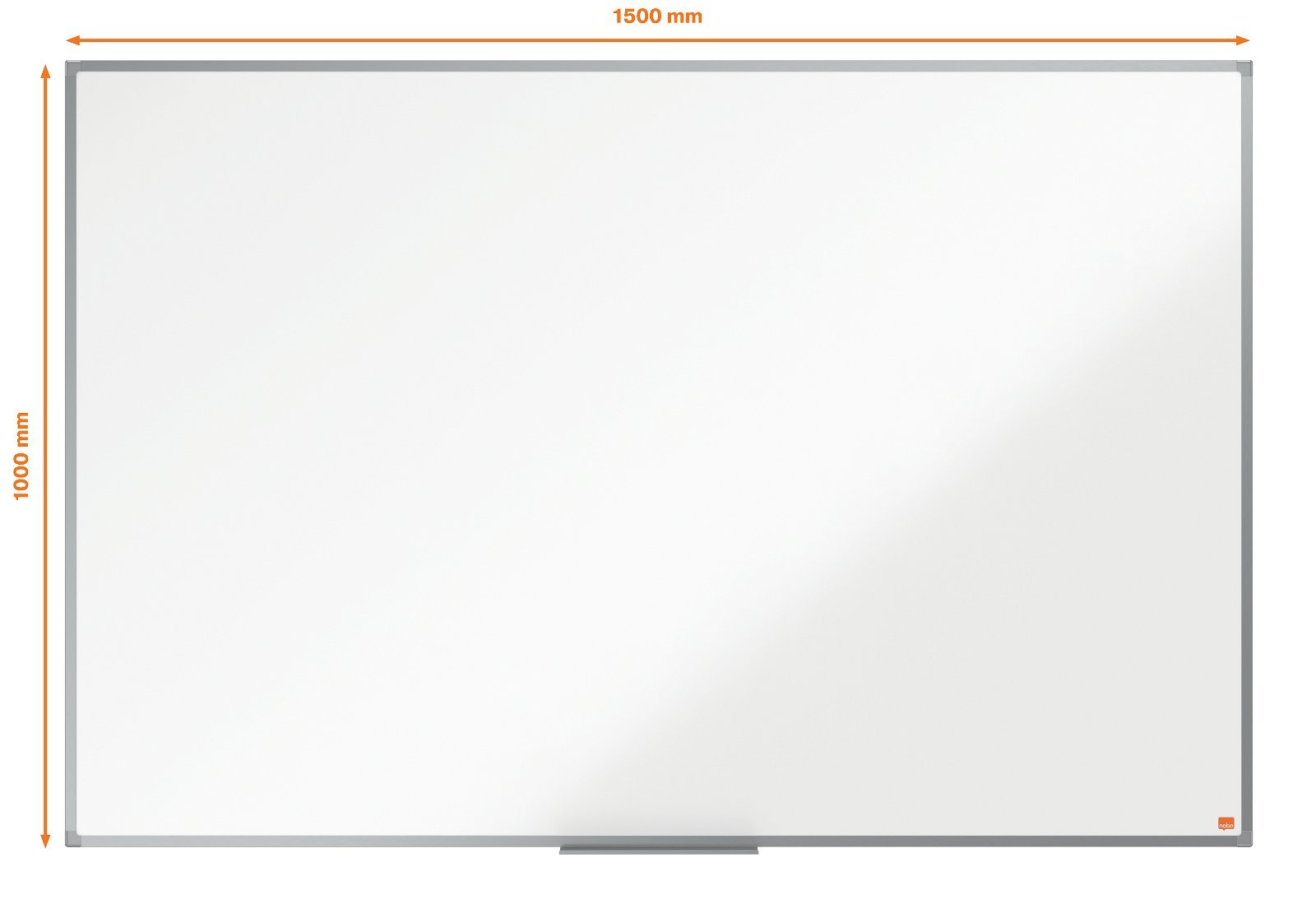 Nobo Essence whiteboardtavle 100 cm x 150 cm,