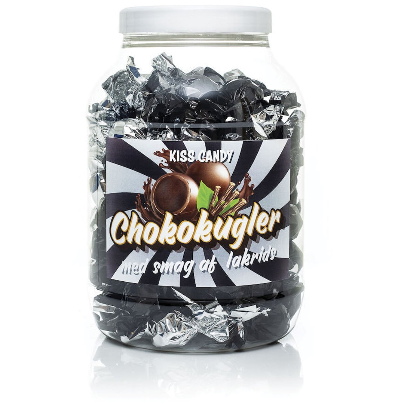 Chokokugler 1.100 g Med Lakridsfyld