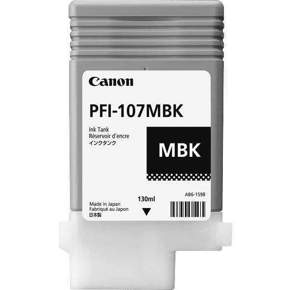 Canon PFI-107 blækpatron matblack