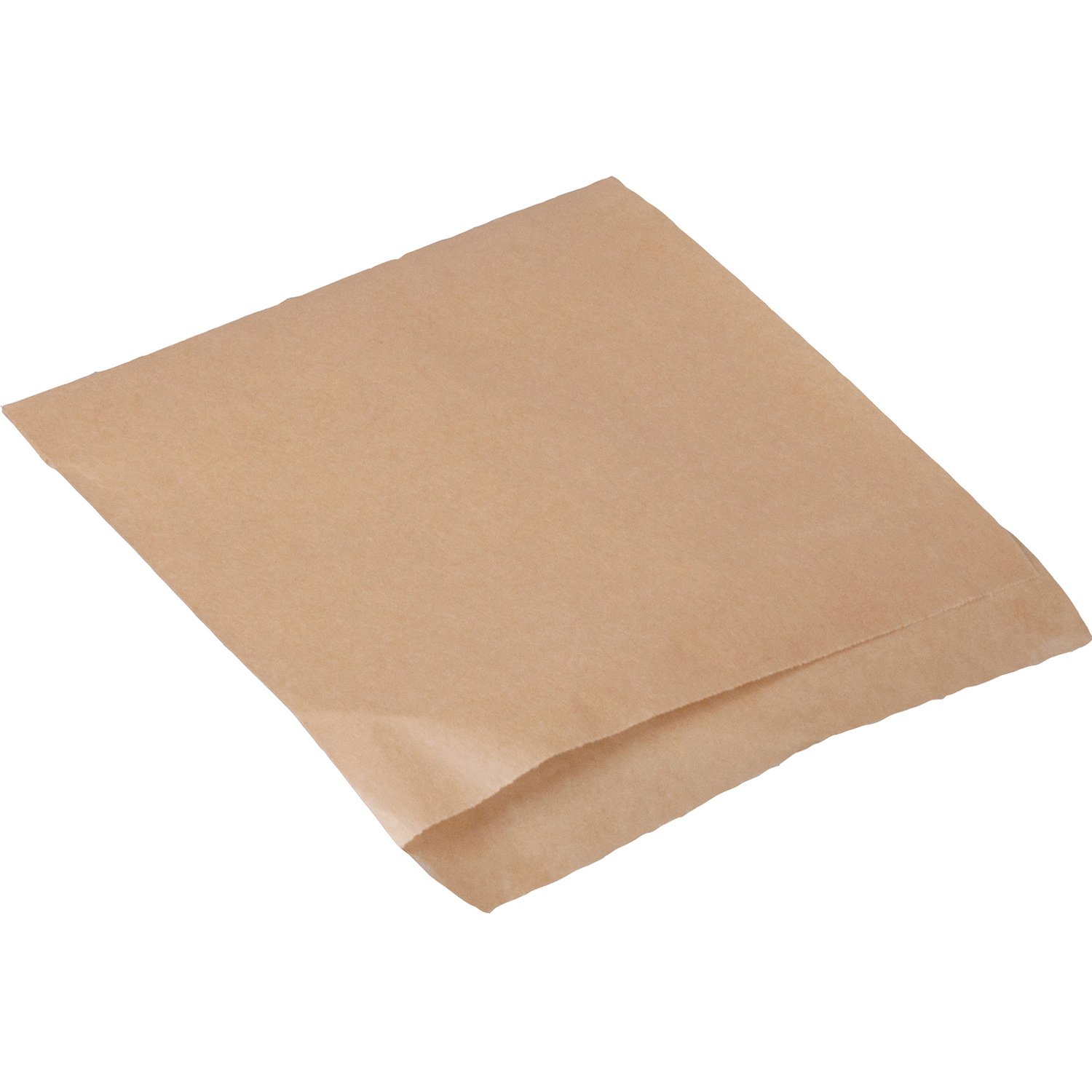 Burgerlomme 150x160mm brun 1000stk