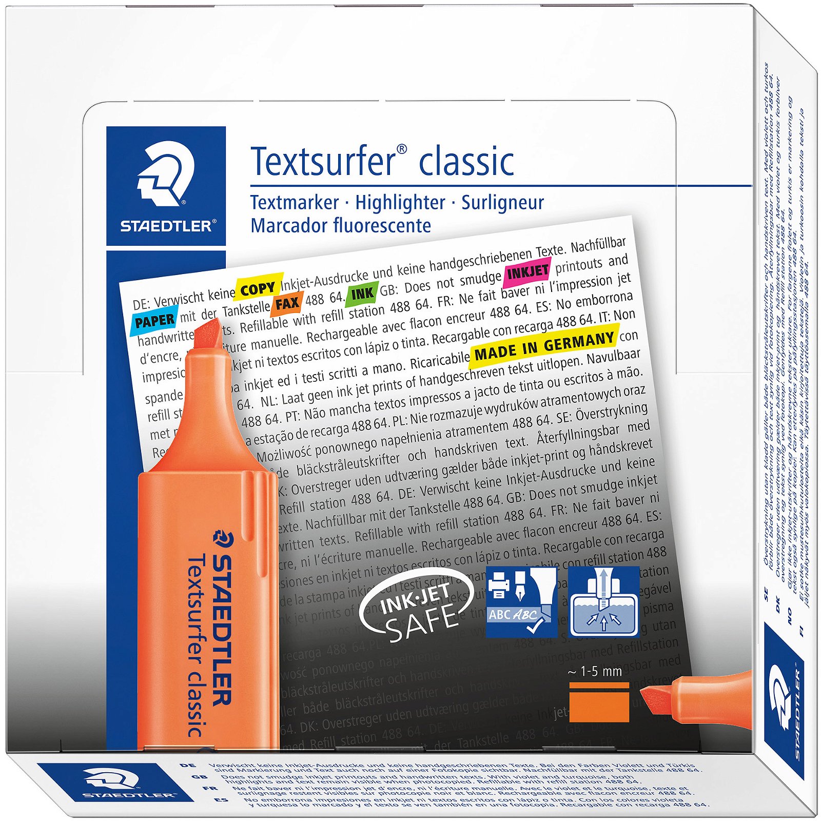 STAEDTLER tekstsurfer 364 classic tekstmarker orange
