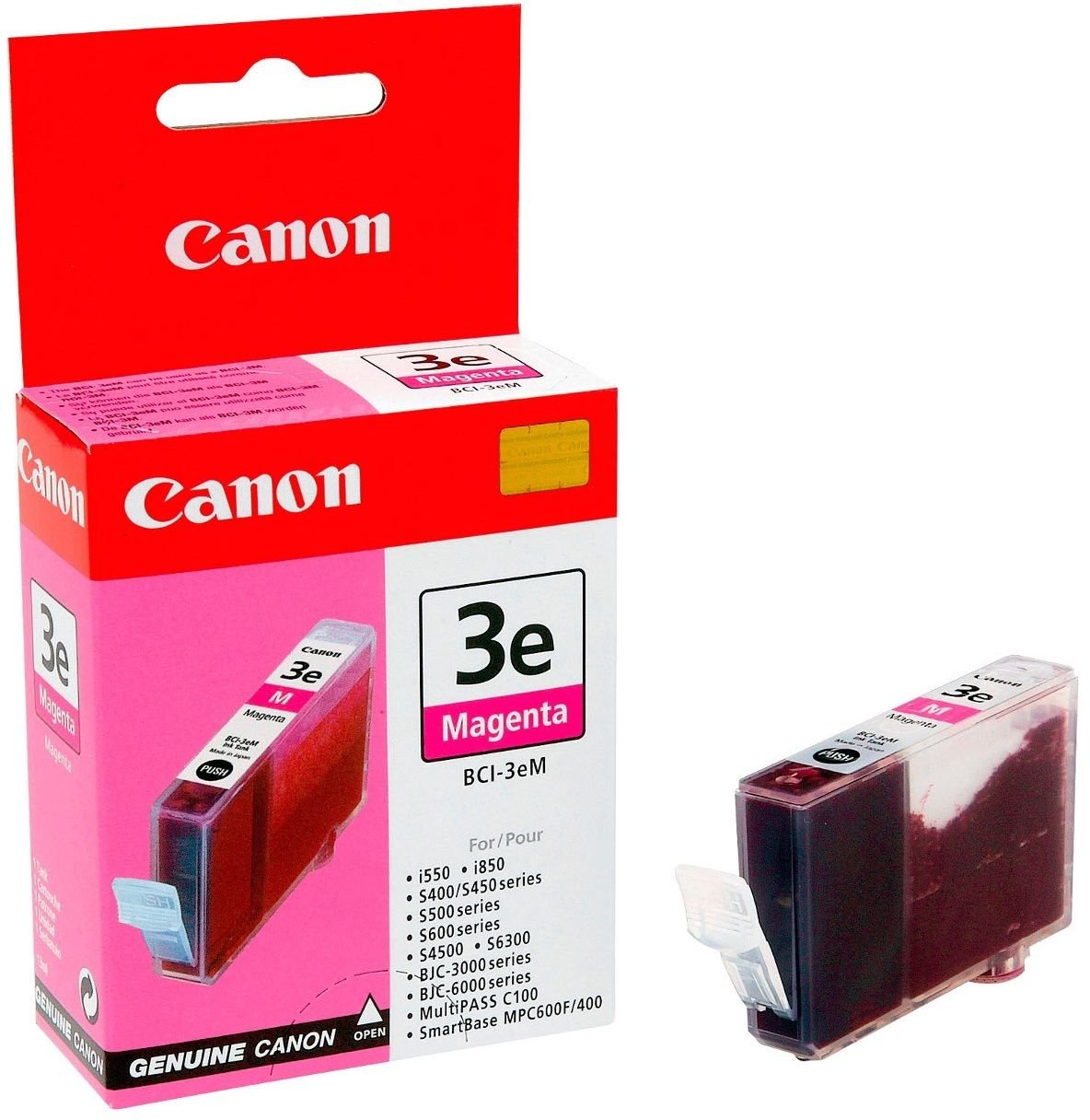 Canon BCI-3eM 4481A002 magenta blækpatron, 325 sider