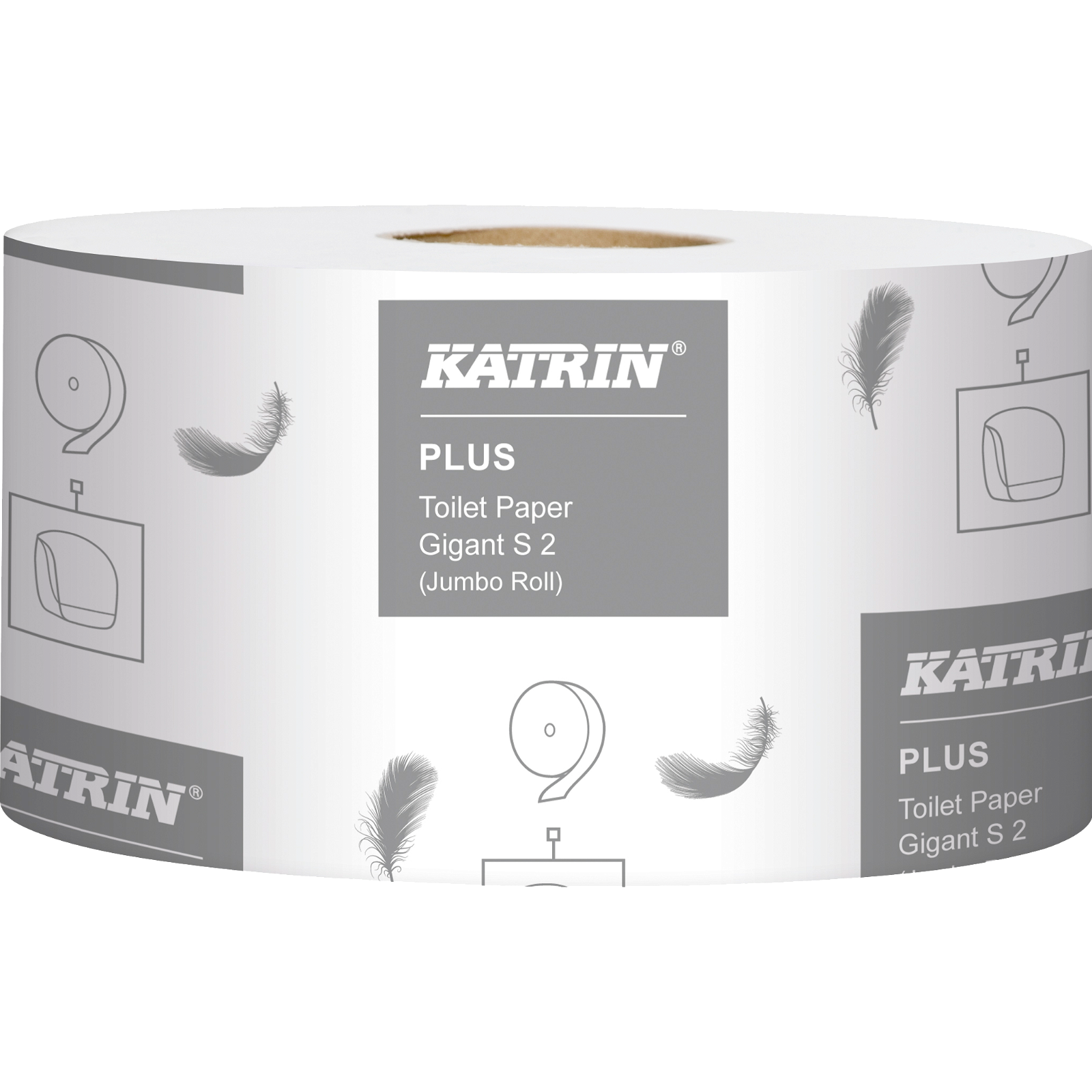 Katrin Plus Gigant toiletpapir hvid