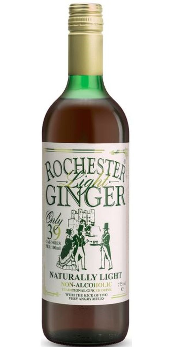 Rochester Ginger Ingefær drik 725ml Light sukkerfri