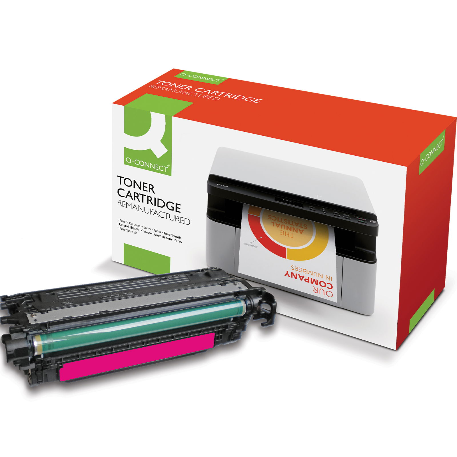 Q-connect 504A CE253A toner magenta 7000 sider