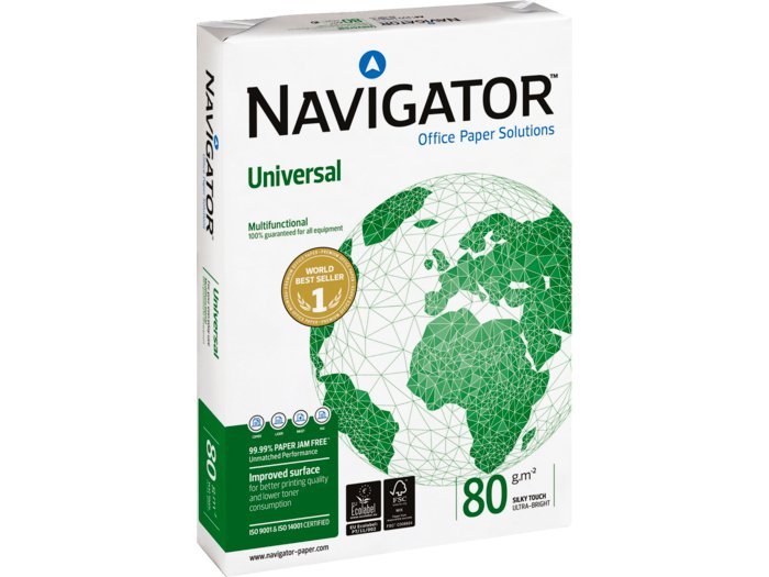 Navigator Universal kopipapir A3 80 g 500 ark hvid