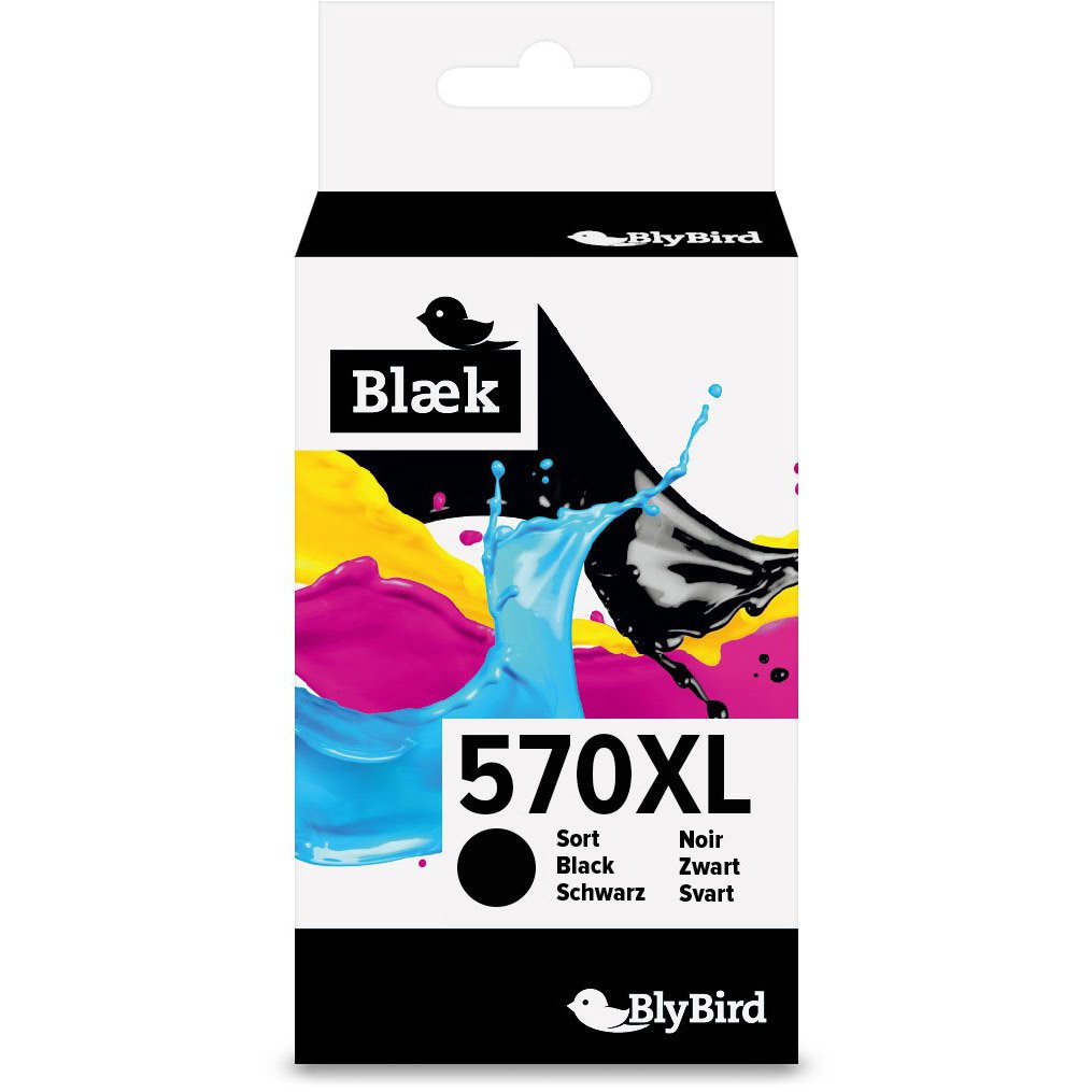 Blybird PGI-570XL blækpatron black