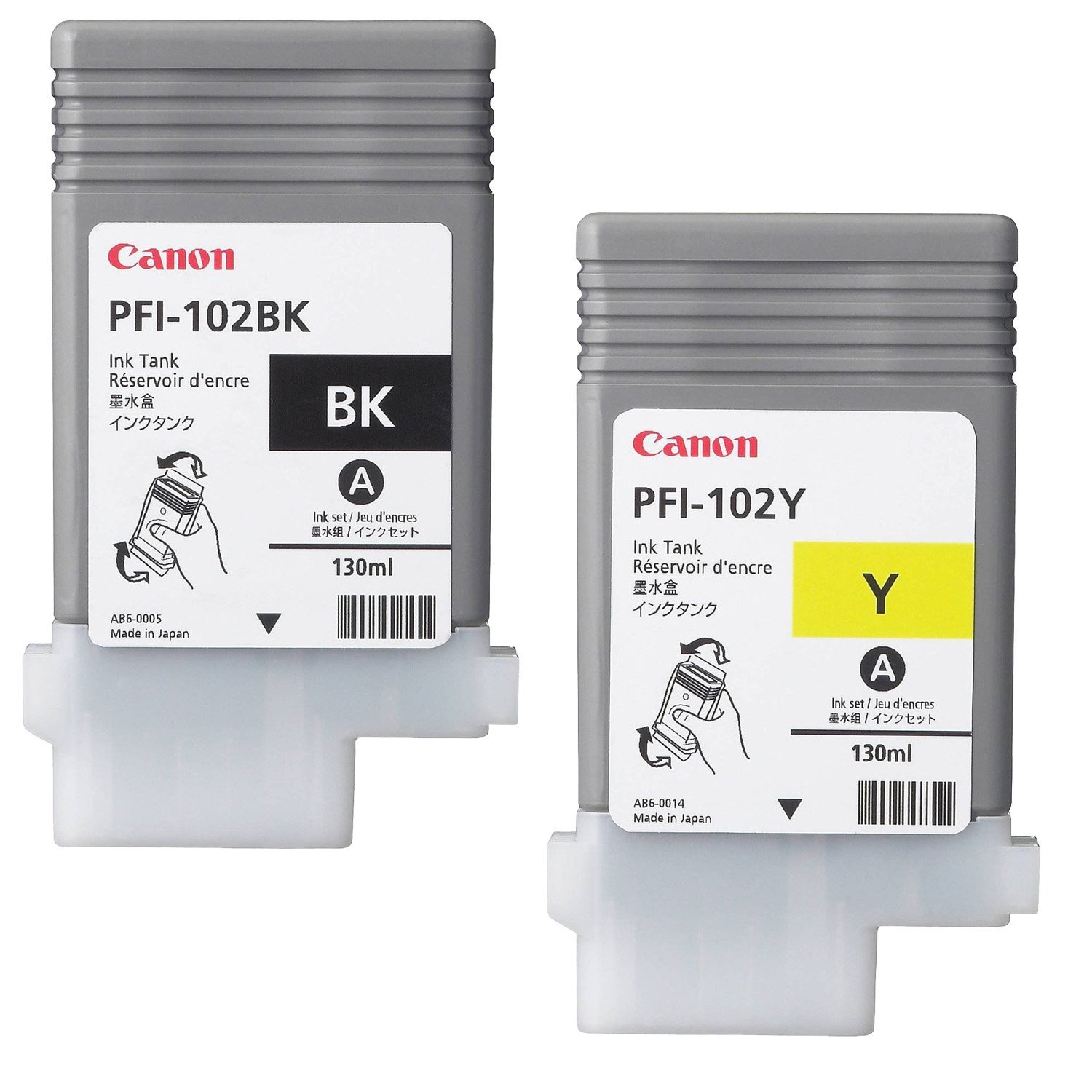 Canon PFI-102 blækpatron matblack