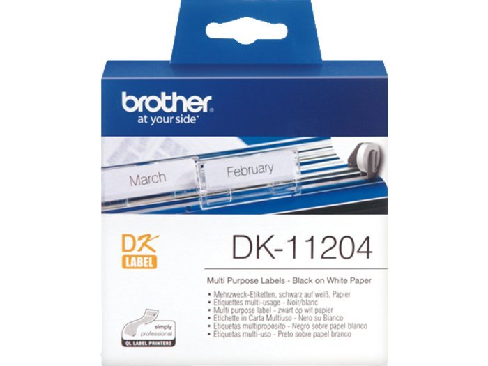 Brother etiket multilabel 17x54mm 400stk