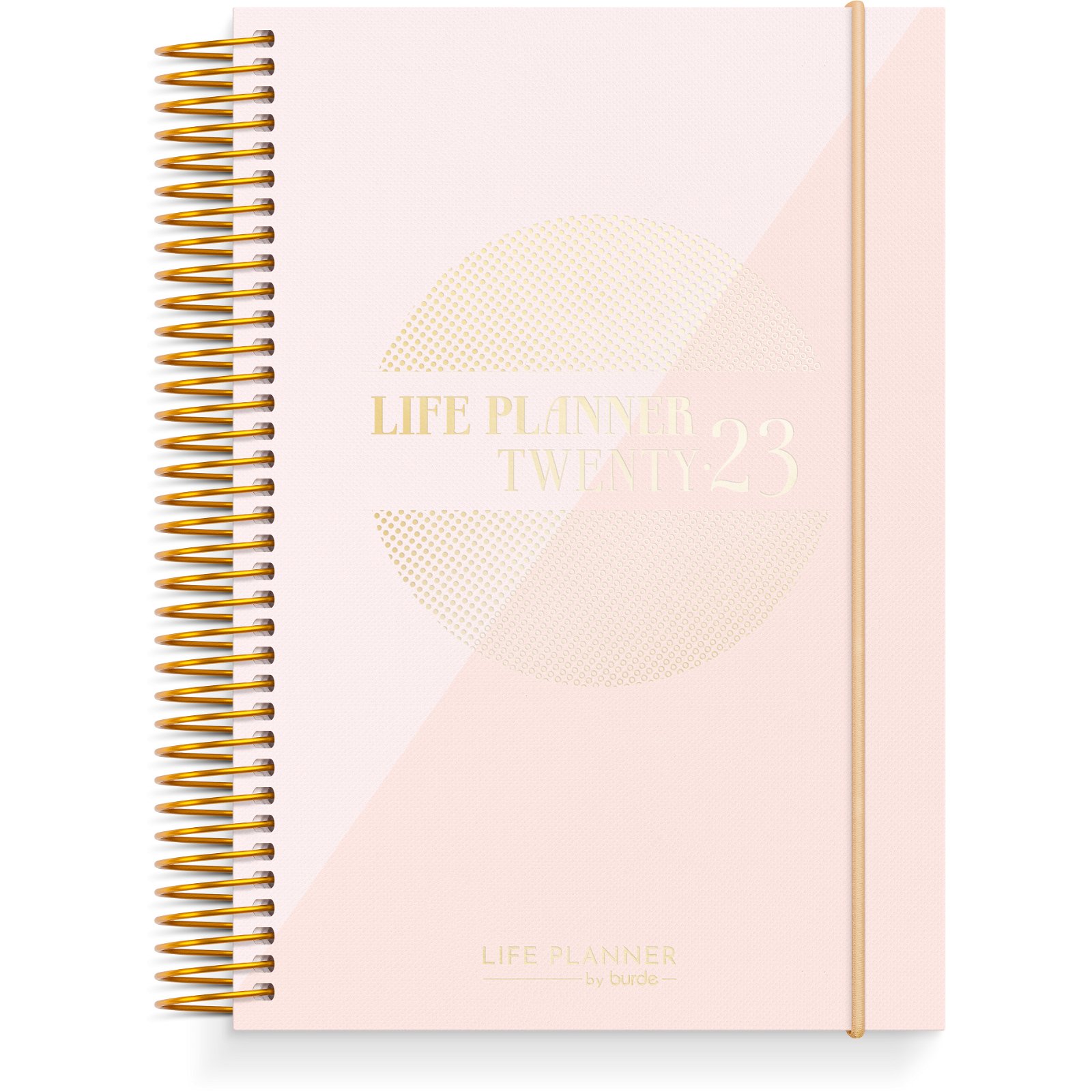 Mayland Life Planner Pink dagkalender 2023 pink B14 cm x L18 cm