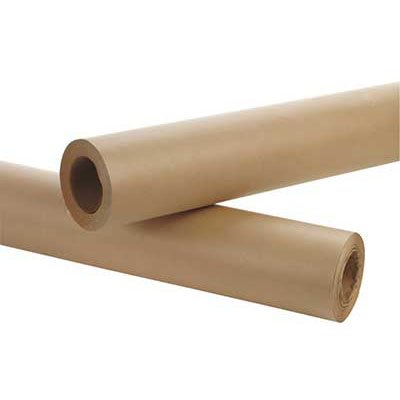 Fidele 50g indpakningspapir 55cmx50m brun