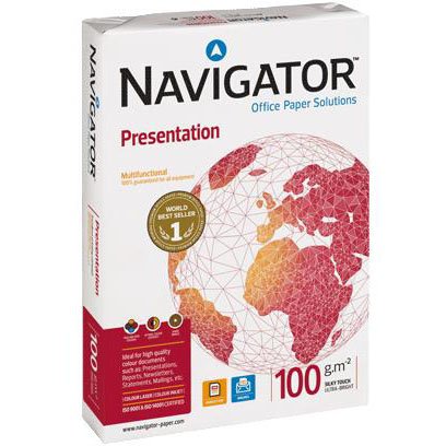 Navigator Presentation A4 100 g 500 ark hvid