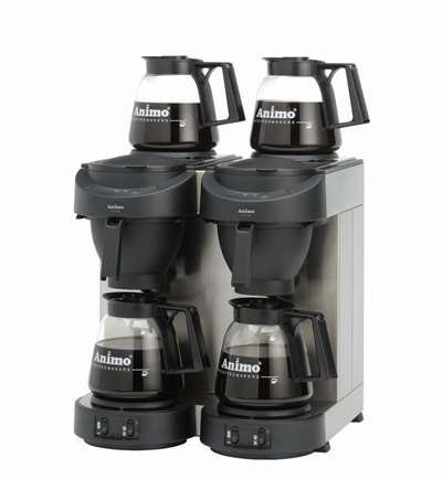 Animo M102 kaffemaskine med 4 kolber