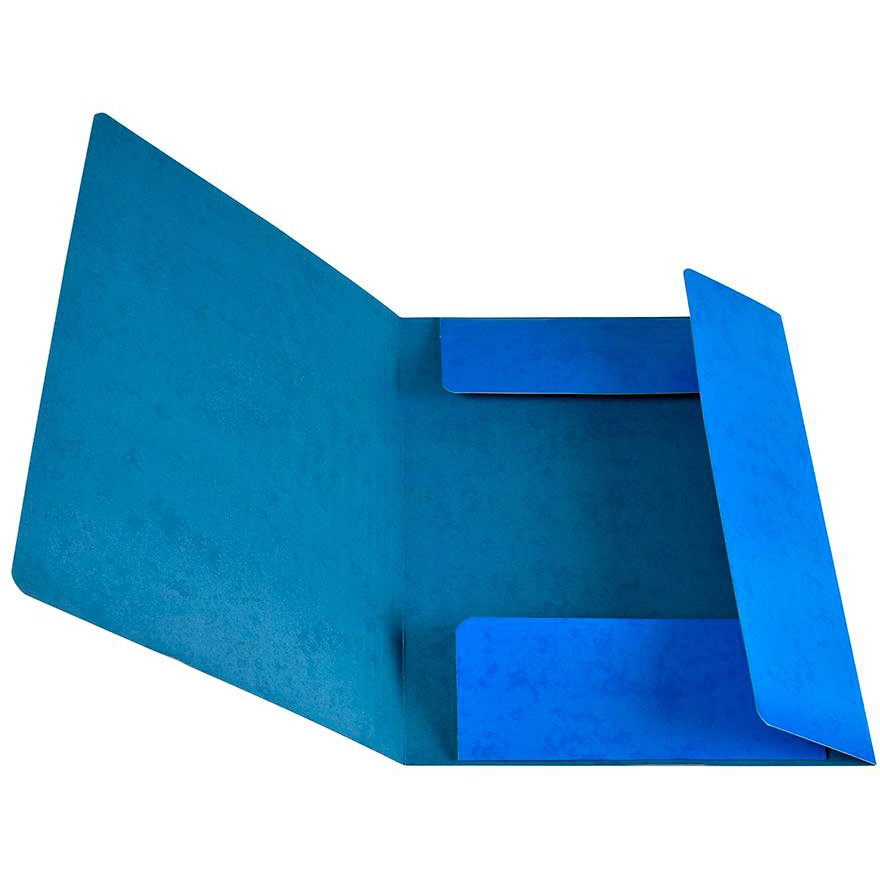 BNT elastikmappe Karton blå A4