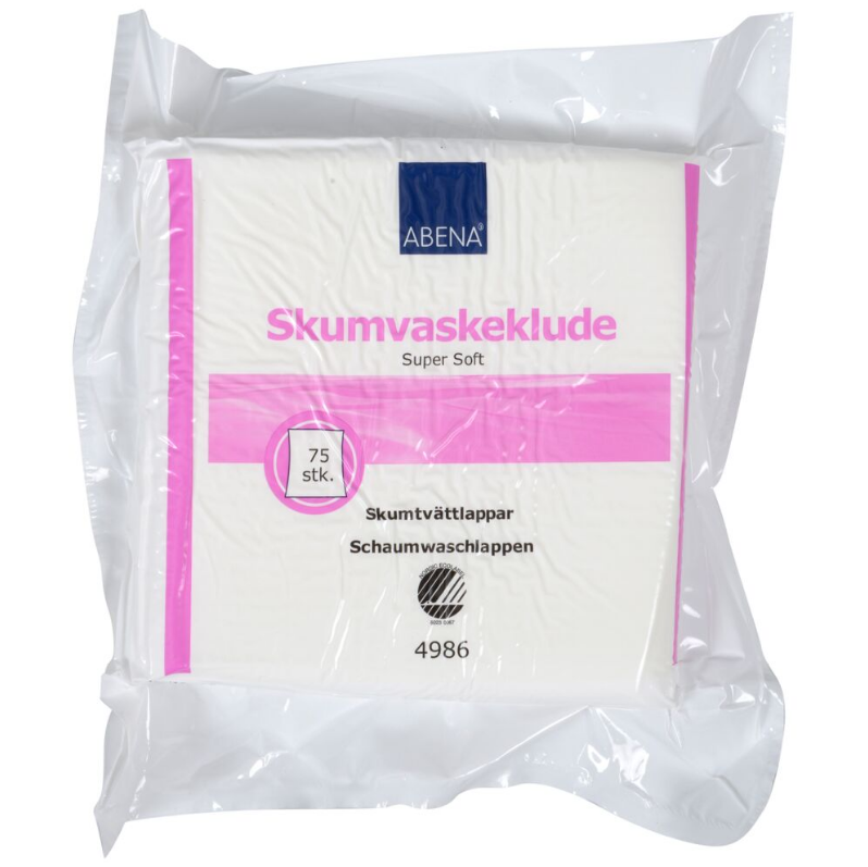 Engangsvaskeklud uden freon pk á 75 stk