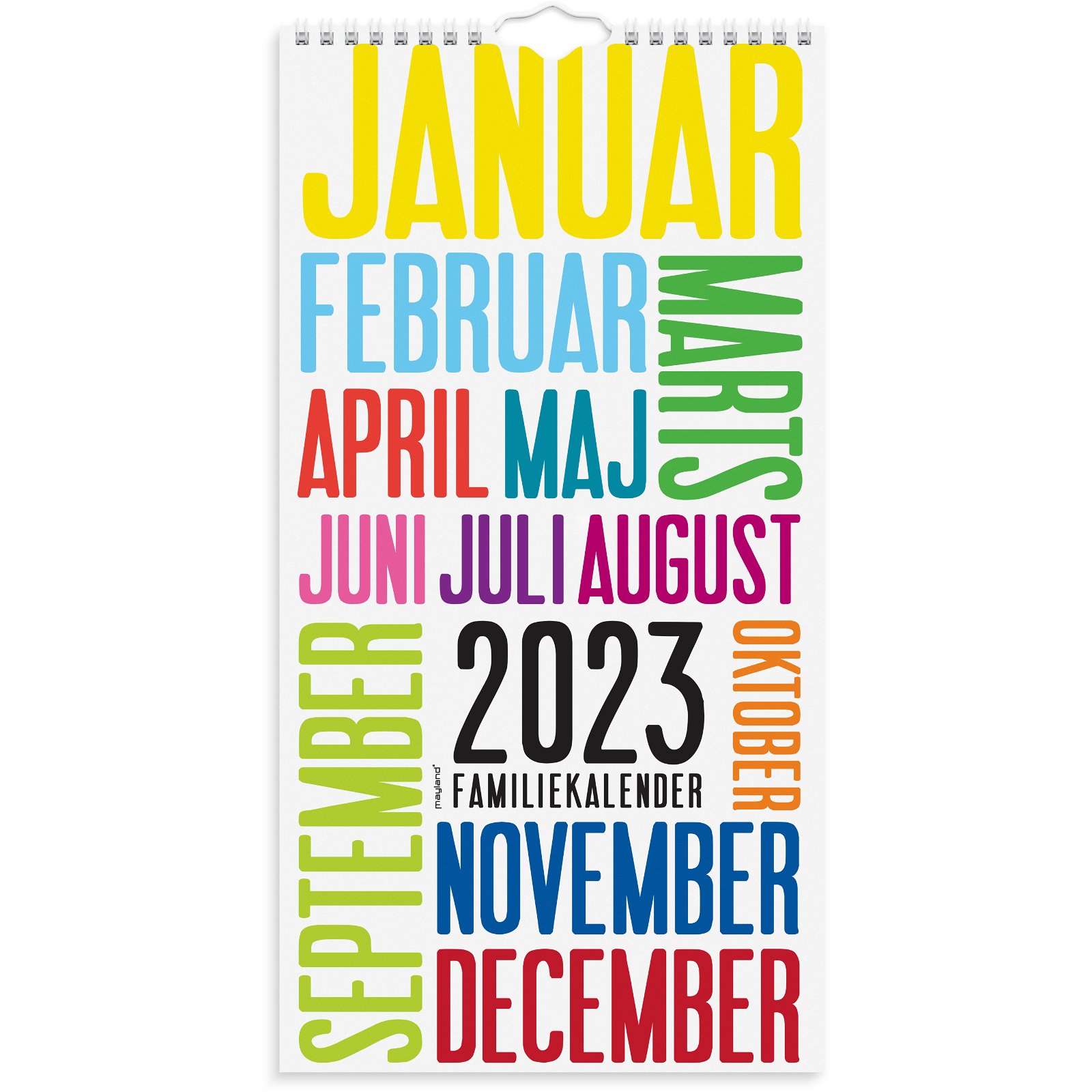 Mayland familiekalender Trendart 2023